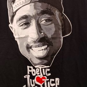 ❤️4/$20❤️ Tupac Poetic Justice Graphic Tee